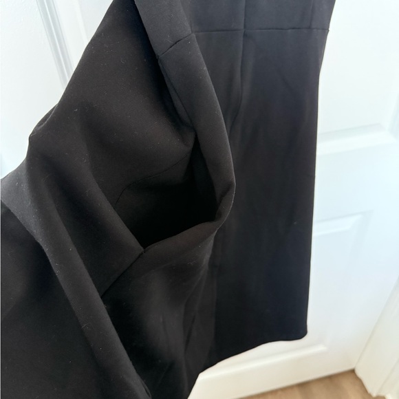 Modcloth Black Mini Dress with Red Trim and Bow - Picture 7 of 13